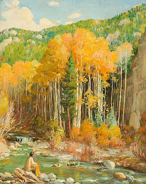 Rio Hondo Canyon, Taos County, New Mexico